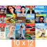 Box de 12 magazines - directement  à votre cabinet - magazines invendus