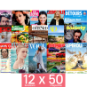 Recevez 12 box de magazines par an, une livraison chaque mois